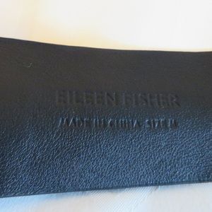 Eileen Fisher Accessories - Eileen Fisher Brown & Black Leather Belt Women's M Eileen Fisher Accessories - Eileen Fisher Brown & Black Leather Belt Women's M